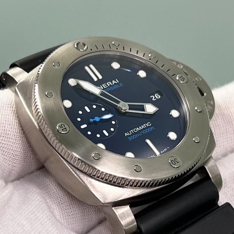 Panerai Luminor Submersible BMG-TECH PAM00692 PAM 692 47mm Blue Dial Titanium - 9