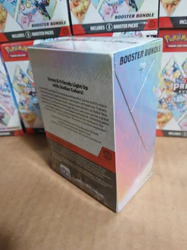 Pokemon Scarlet & Violet Prismatic Evolutions Booster Bundle - 14x Box Lot - 7
