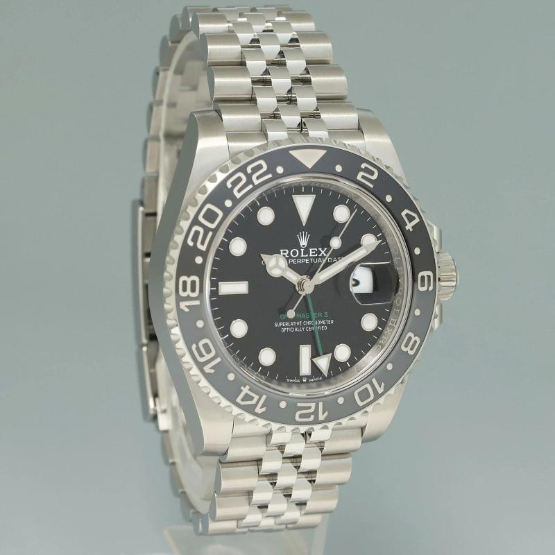 2025 NEW PAPERS Rolex GMT Master II Bruce Wayne 40mm Jubilee 126710 GRNR Watch - 2
