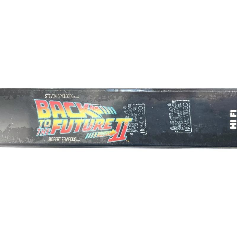 Christopher Lloyd Autographed SEALED Back to Future II VHS Tape 1989 JSA COA - 5