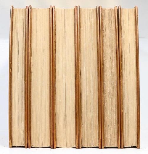 1854 First Editions Works of Lord Macaulay Fine Leather Bindings By Zaehnsdorf - 6