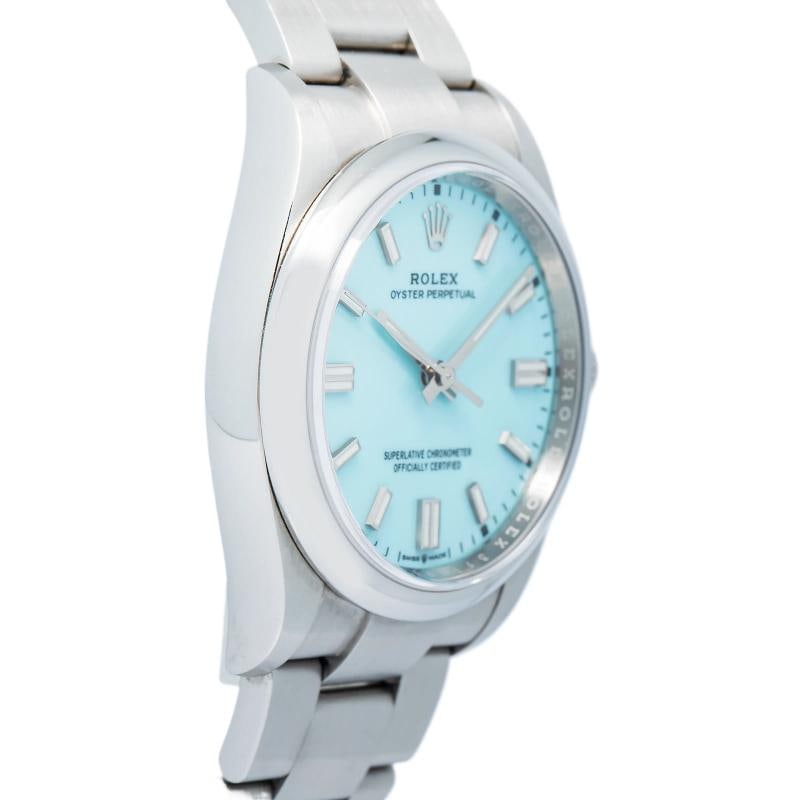 Rolex Oyster Perpetual 126000 2020 Complete Turquoise Dial Automatic Watch 36mm - 4