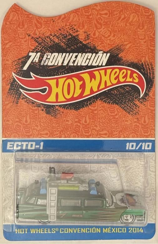 Green ECTO-1 Code-3 Hot Wheels 2014 Mexico Convention 10/10 - Extreamly RARE! (1 of 4)