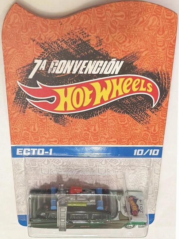 Green ECTO-1 Code-3 Hot Wheels 2014 Mexico Convention 10/10 - Extreamly RARE! - 4