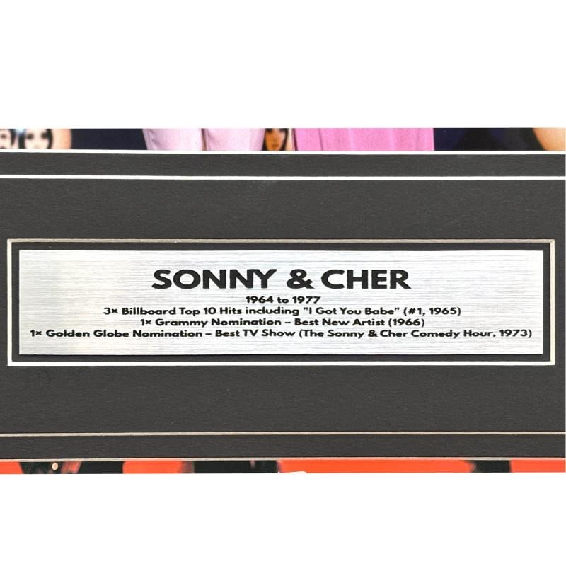 Cher Autographed 11x14 Photo Framed PSA/DNA COA Singer Signed Sonny Bono - 4