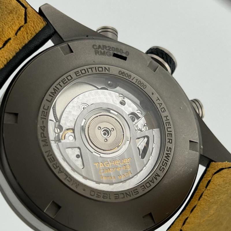 Tag Heuer Carrera McLaren Limited Edition CAR2080.FC6286 43mm 606/1000 with Box - 6