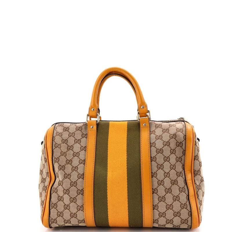 Gucci Vintage Web Boston Bag GG Canvas Medium - 3