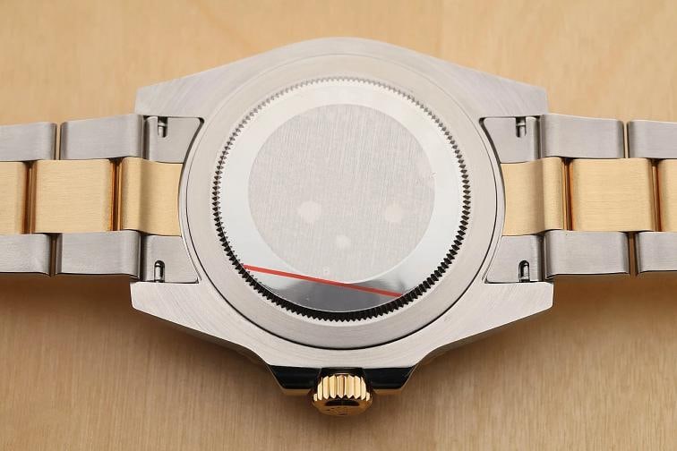 2012 CARD ROLEX GMT MASTER II 40MM 116713LN 18K GOLD STEEL 2-TONE CERAMIC WATCH - 11