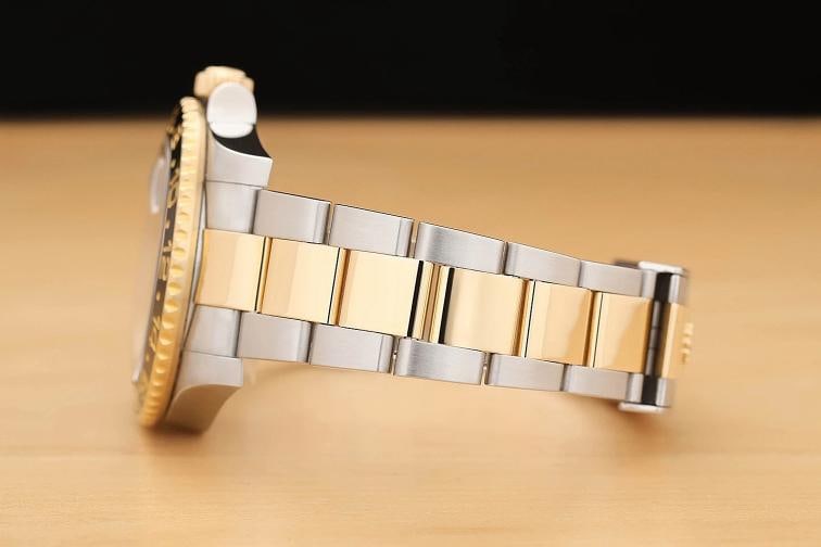 2012 CARD ROLEX GMT MASTER II 40MM 116713LN 18K GOLD STEEL 2-TONE CERAMIC WATCH - 5