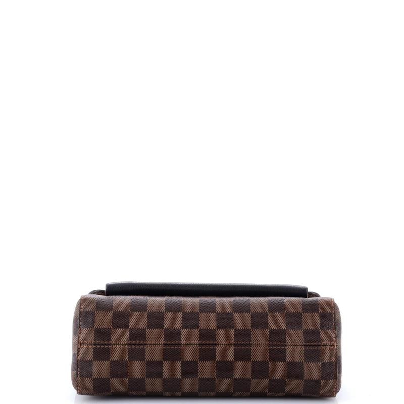Louis Vuitton Vavin Handbag Damier with Leather PM - 4
