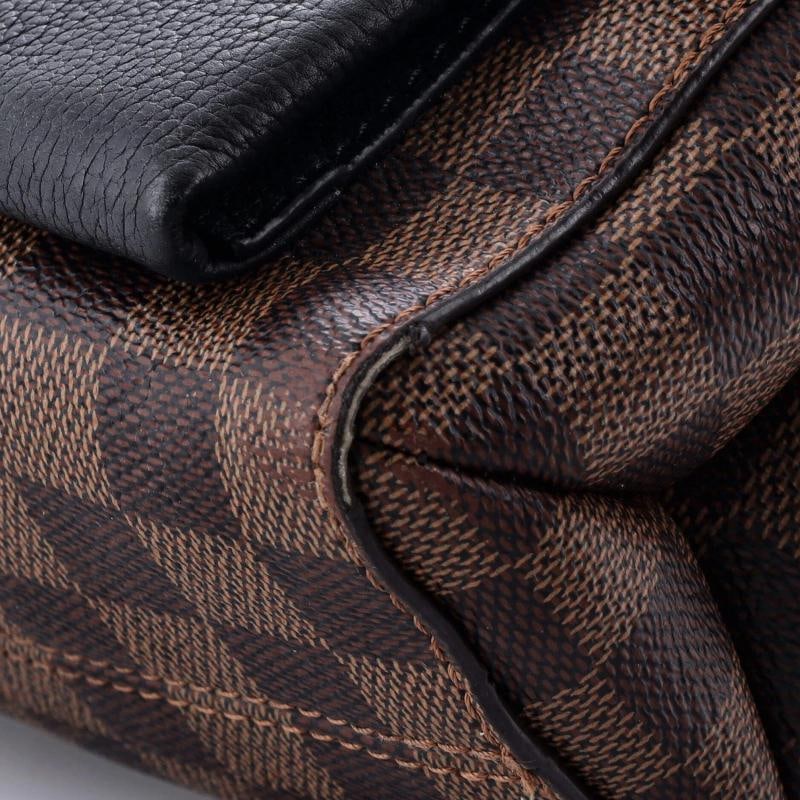 Louis Vuitton Vavin Handbag Damier with Leather PM - 7