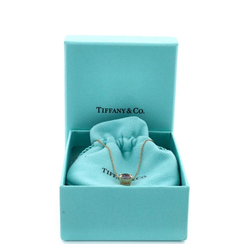 Tiffany & Co. Sparklers Pendant Necklace 18K Rose Gold with Amethyst - 2