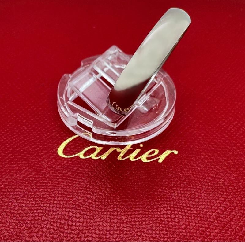 Cartier 1895 Platinum Wedding Band Ring 5 MM - 7