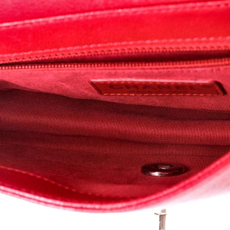 Chanel Mademoiselle Vintage Flap Bag Quilted Sheepskin Small - 5