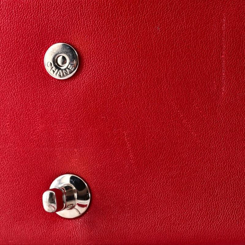 Chanel Mademoiselle Vintage Flap Bag Quilted Sheepskin Small - 6