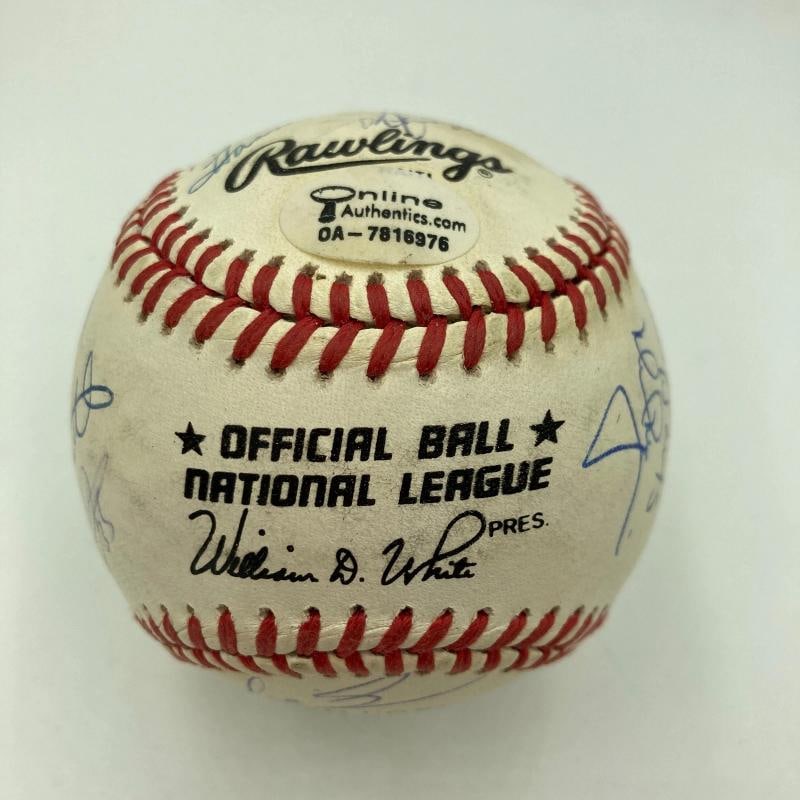 500 Home Run Signed Baseball With 18 Sigs! Mickey Mantle Ted Williams PSA DNA - 7