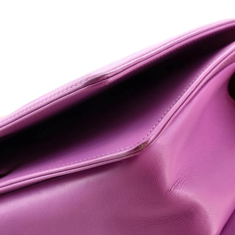 Chanel Boy Flap Bag Chevron Lambskin Old Medium - 6