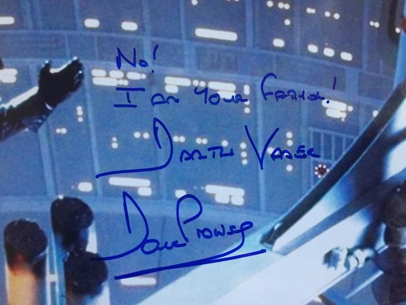 David Prowse Signed Photo Inscribed Framed JSA Autograph Darth Vader 8x Dave - 4