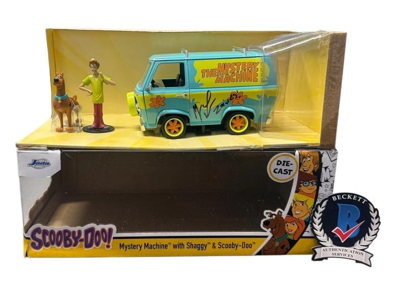 MATTHEW LILLARD AUTO SIGNED SCOOBY-DOO MYSTERY MACHINE VAN BAS BECKETT - 2