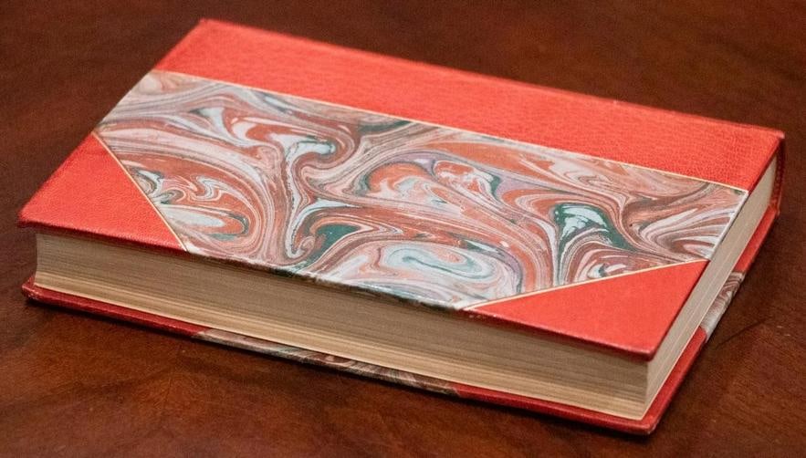 c.1940 Moby Dick or, The Whale by Herman Melville Fine Leather Bound by Maurin - 3