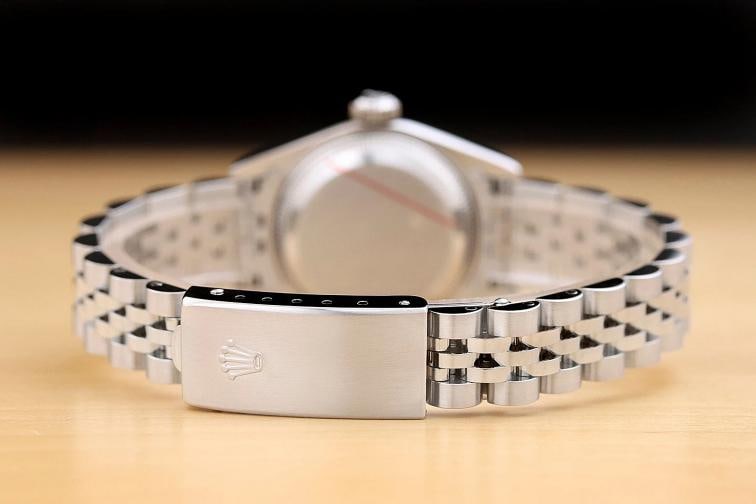 ROLEX LADIES DATEJUST 79174 SALMON ROMAN DIAL 18K GOLD STAINLESS STEEL WATCH - 6