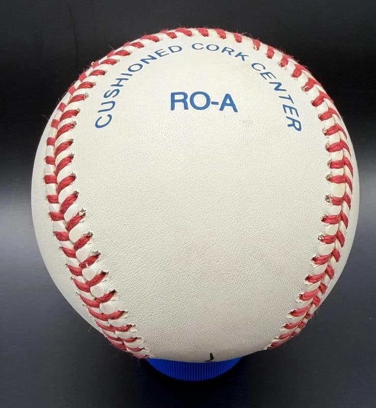 President Ronald Reagan Single Signed American League Baseball JSA COA - 6