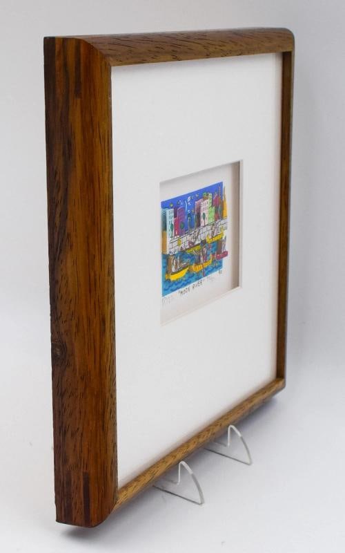 James Rizzi Limited Edition Print "Moon River" Signed & Numbered 1990 - 6