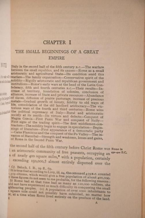 1909 The Greatness and Decline of Rome by Ferrero Fine Leather Bound by Bayntun - 9