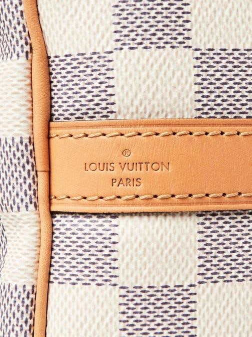 Louis Vuitton Damier Azur Canvas Braided Speedy 30 Bandouliere Bag - 6
