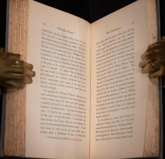 1880 Edgar Allan Poe His Life Letters & Opinions Fine Bindings First Edition - 11