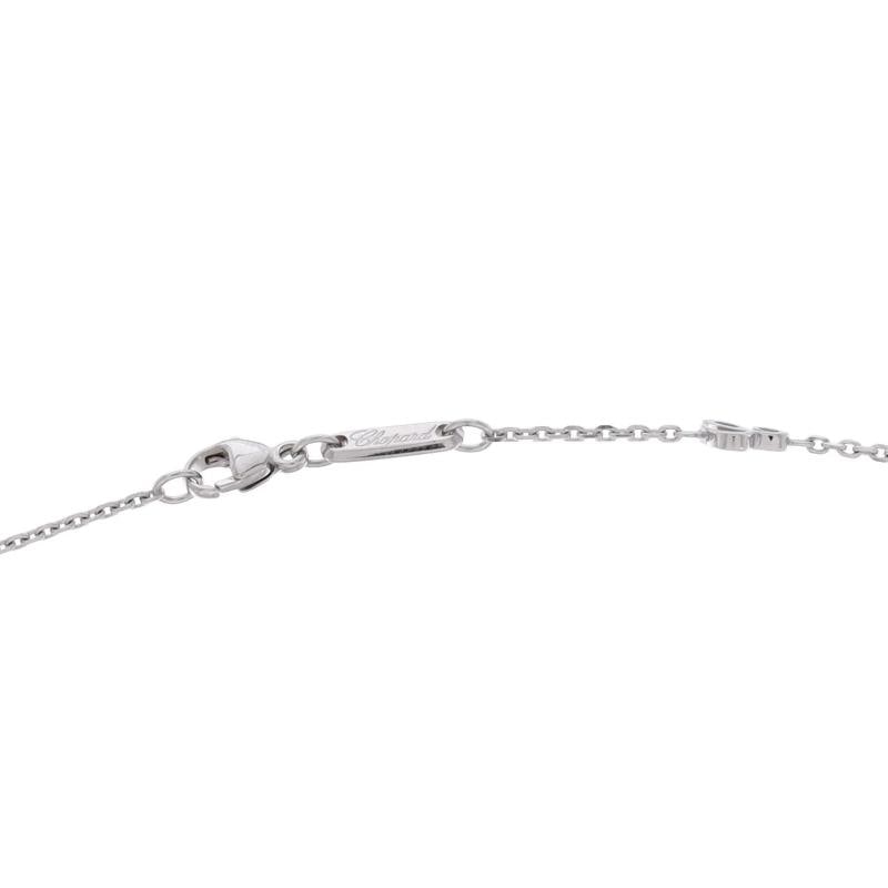 Chopard Happy Diamonds Good Luck Charms Eye Pendant Necklace 18K White Gold - 3