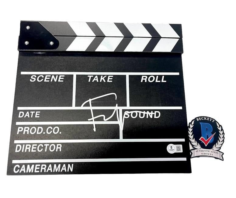 FRANCIS FORD COPPOLA SIGNED AUTOGRAPH DIRECTOR CLAPBOARD 11X14 PHOTO BAS BECKETT: Personalize: No,Industry: Movies,Movie: THE GODFATHER,Signed by: FRANCIS FORD COPPOLA,Signed: Yes,Autograph Authentication: Beckett,Original/Reproduction: Original
