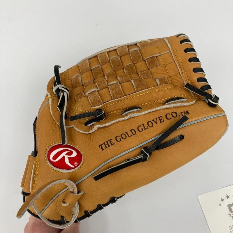 Hank Aaron Signed Rawlings Baseball Glove Beckett COA - 5