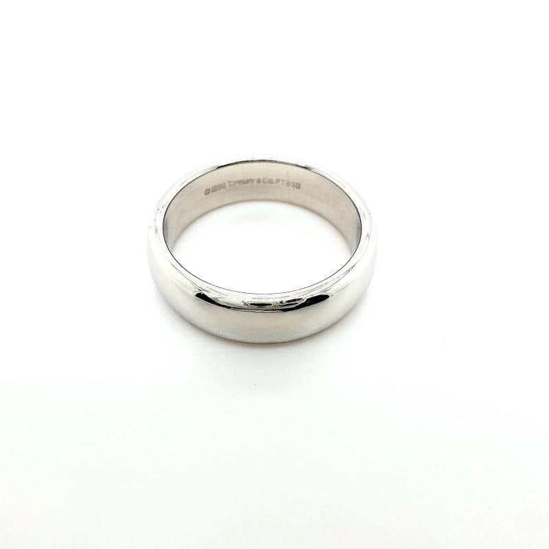 Tiffany & Co. Lucida Platinum 6 MM Band Ring - 2