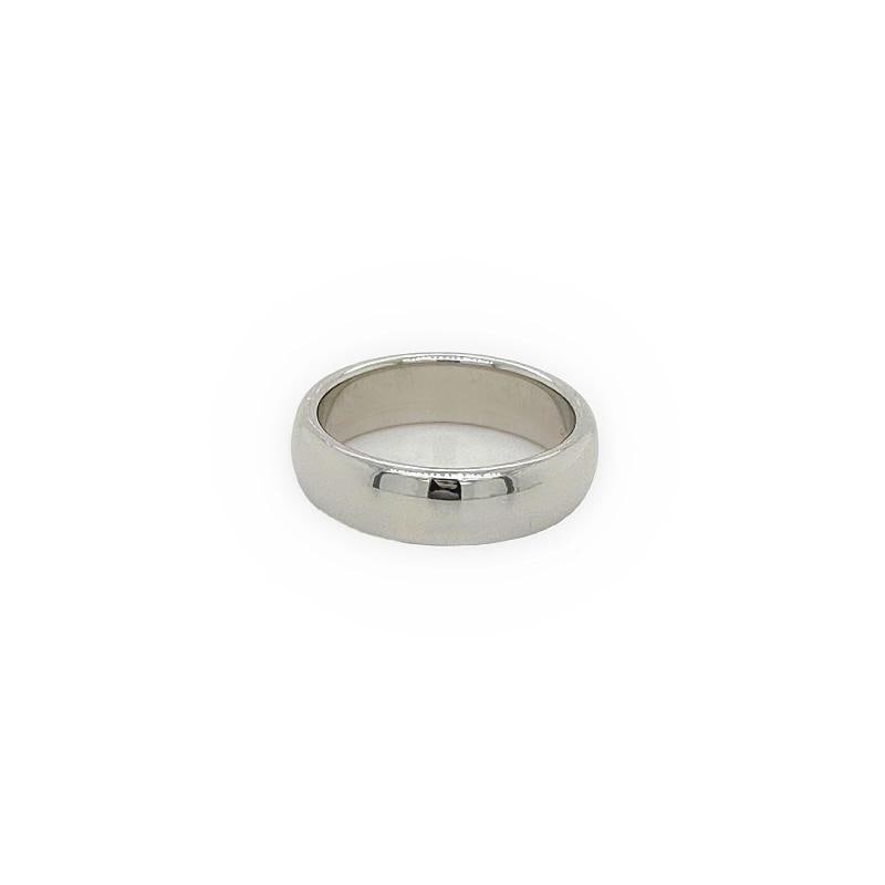 Tiffany & Co. Lucida Platinum 6 MM Band Ring - 3