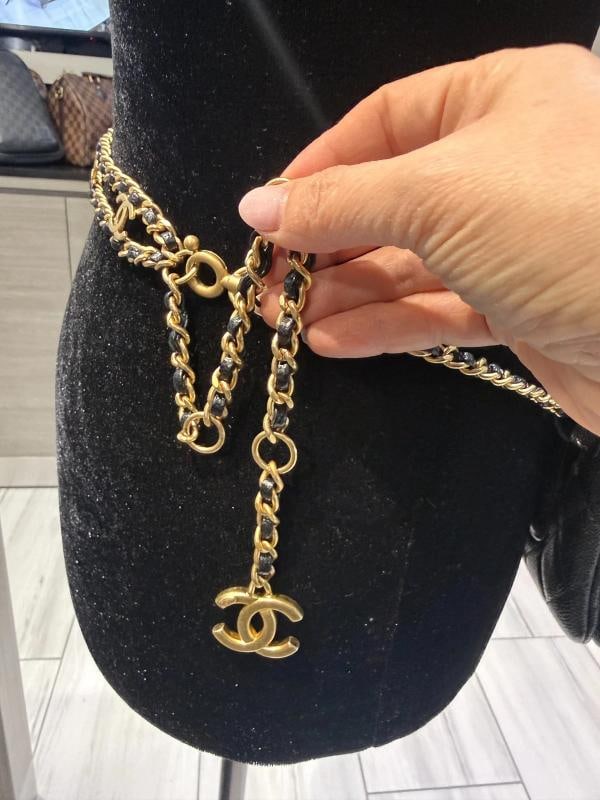 Chanel Shiny Caviar Pick Me Up Flap Belt Bag Black (2022) - 12