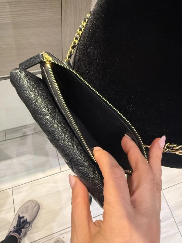 Chanel Shiny Caviar Pick Me Up Flap Belt Bag Black (2022) - 8