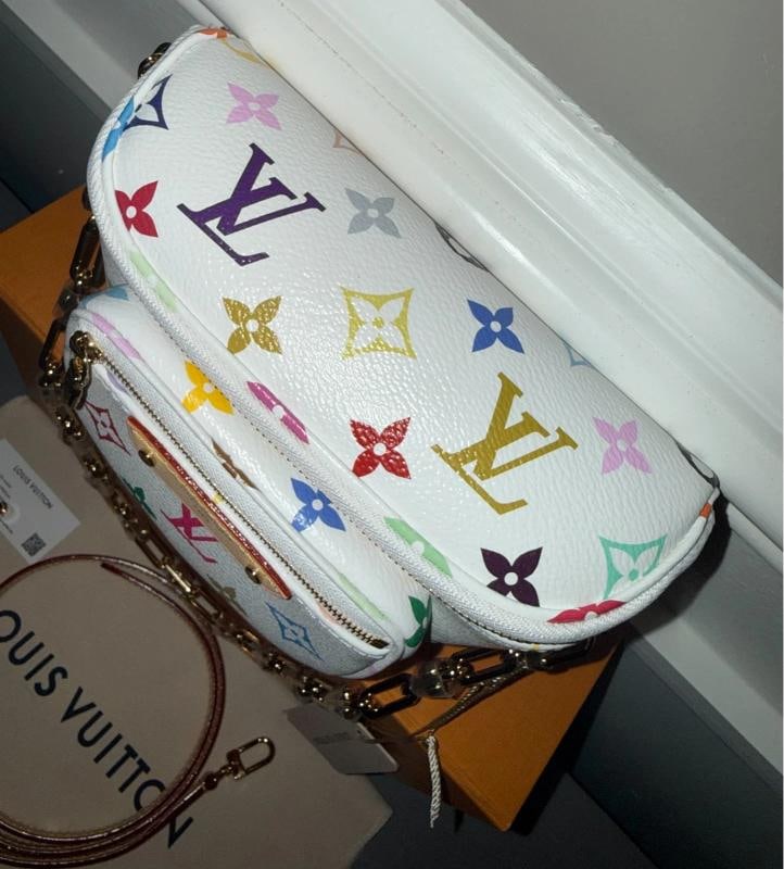 Louis Vuitton x Takashi Murakami Mini Bumbag Unworn - 10