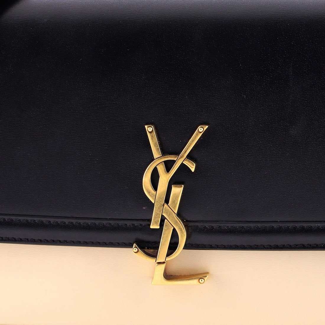 Saint Laurent Solferino Bag Leather Medium - 6