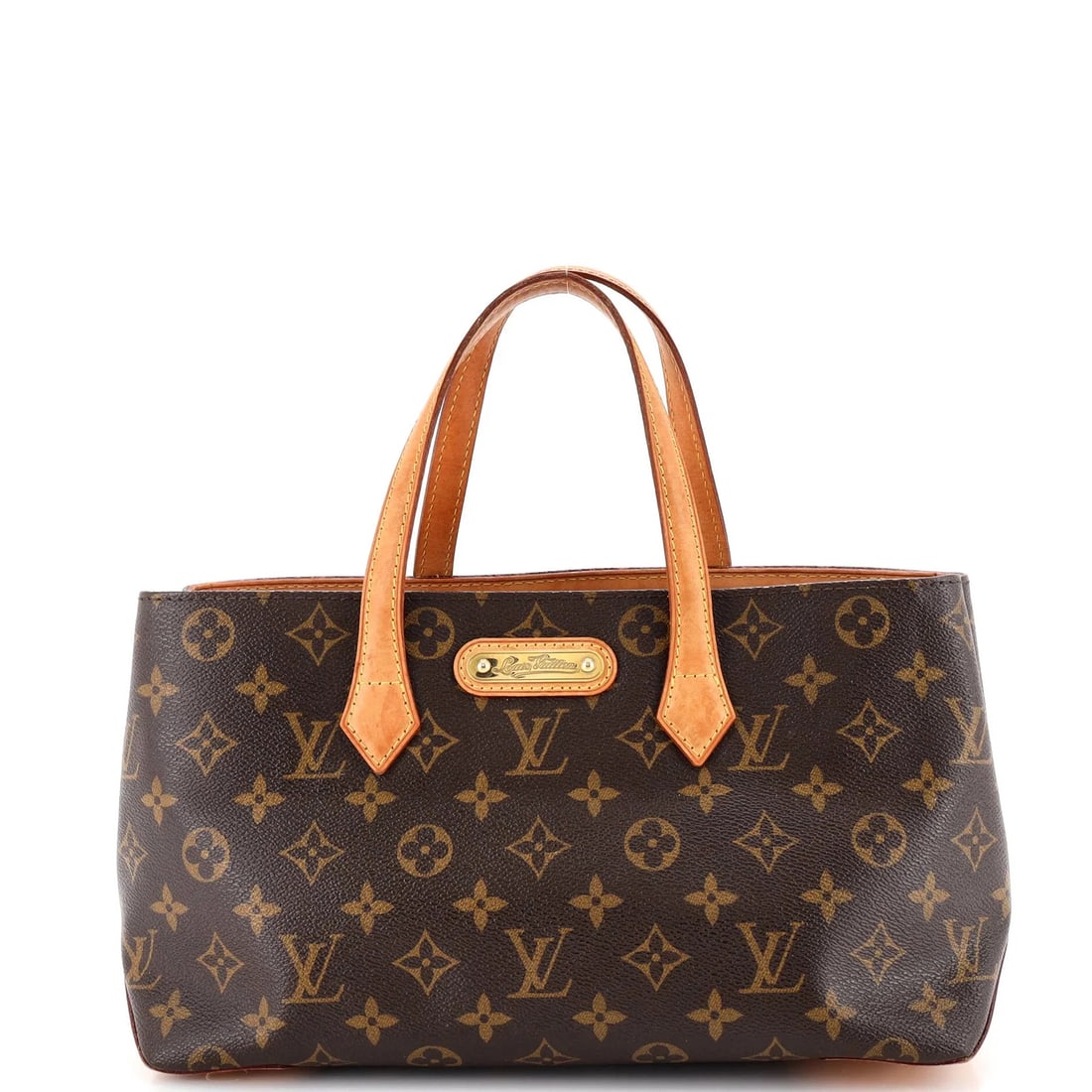 Louis Vuitton Wilshire Handbag Monogram Canvas PM (1 of 7)