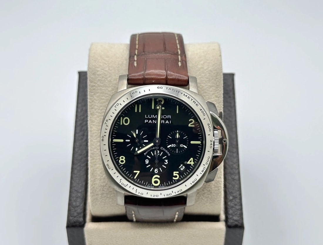 Panerai Luminor Chronograph PAM00072 40mm Titanium PAM 72 OP6531 (1 of 7)
