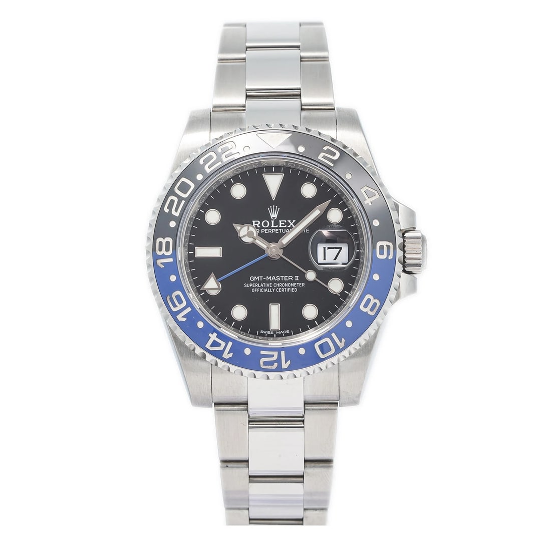 Rolex GMT-Master II Batman 116710BLNR SS Oyster Black Dial Auto Men's Watch 40mm (1 of 5)