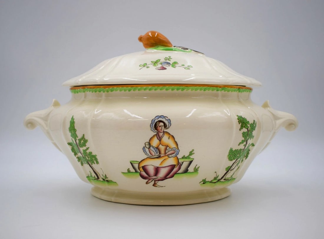 Italian Lavenia / Laveno Art Deco Soup Tureen Designed by Guido Andlovitz (1 of 9)