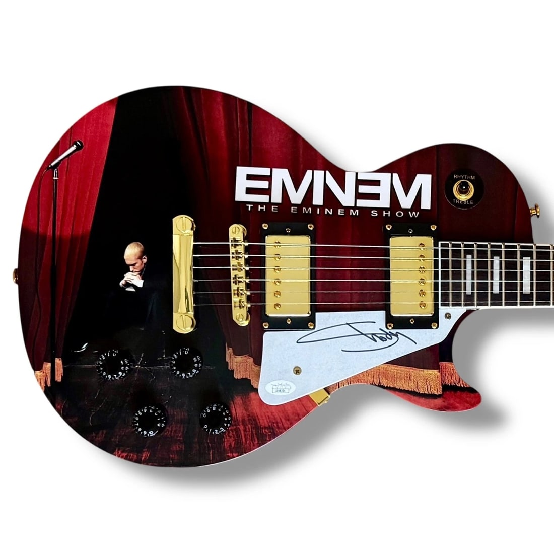 Eminem Signed Guitar Custom Graphics JSA COA The Eminem Show Slim Shady (1 of 3)