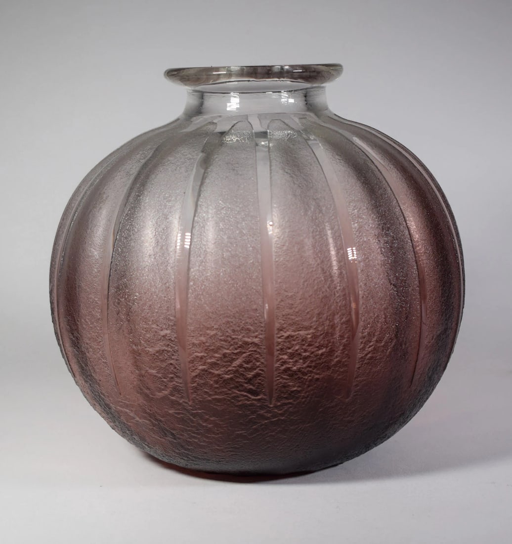 Schneider Art Deco Glass Vase (1 of 5)