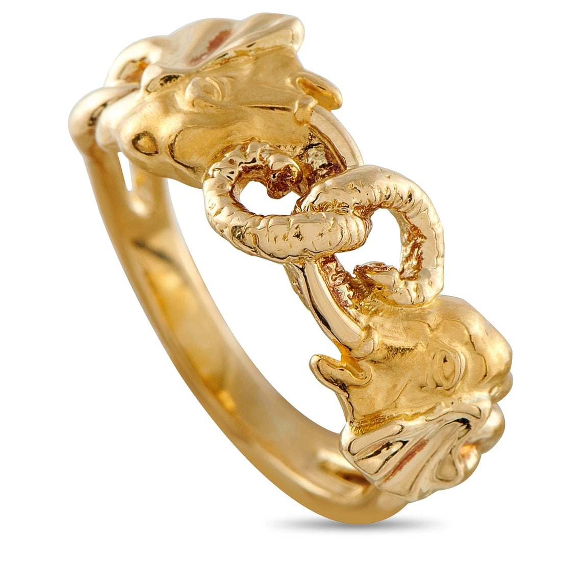 Carrera y Carrera 18K Yellow Gold Elephant Ring CA20-122225: Condition: Pre-owned - Good: This item has been gently used but is in good condition. It might have a few signs of wear, like light scratches or tarnishing. All imperfections should be shown and
