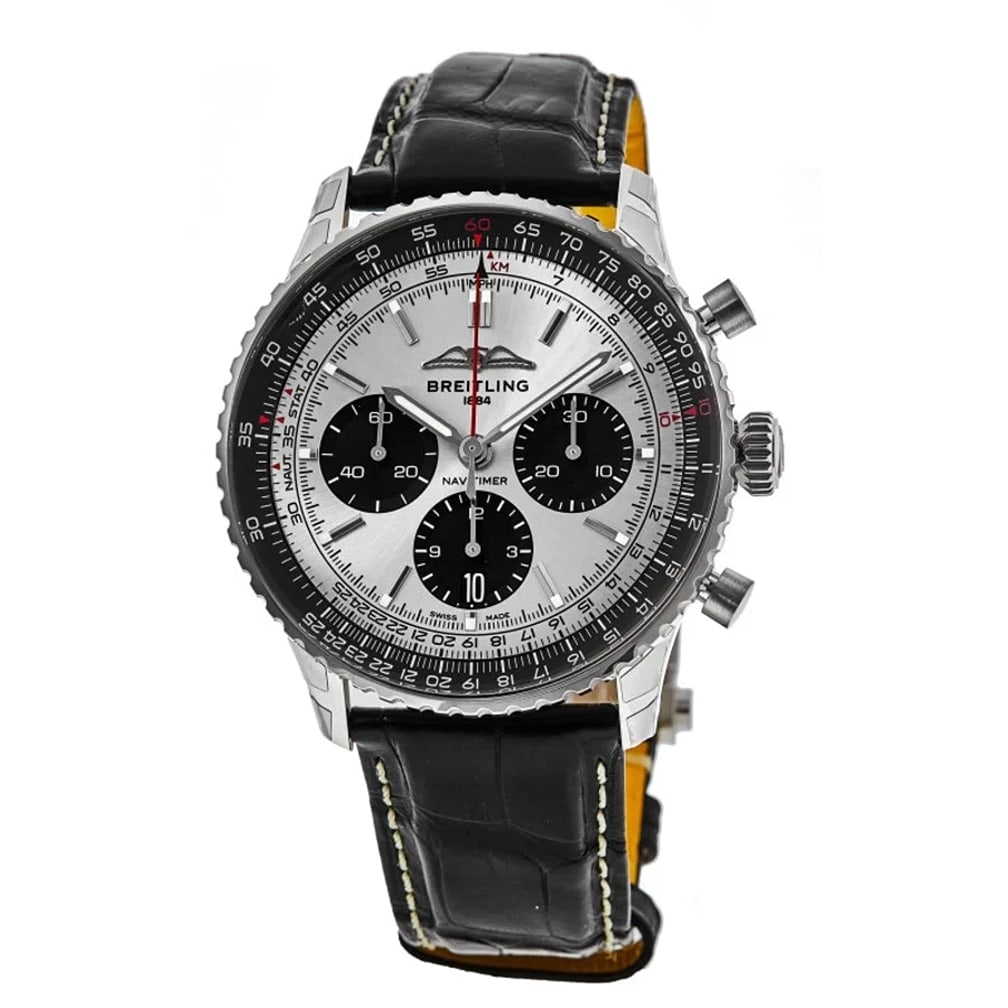 New Breitling Navitimer B01 Chronograph 43 Automatic Men's Watch AB0138241G1P1 (1 of 4)