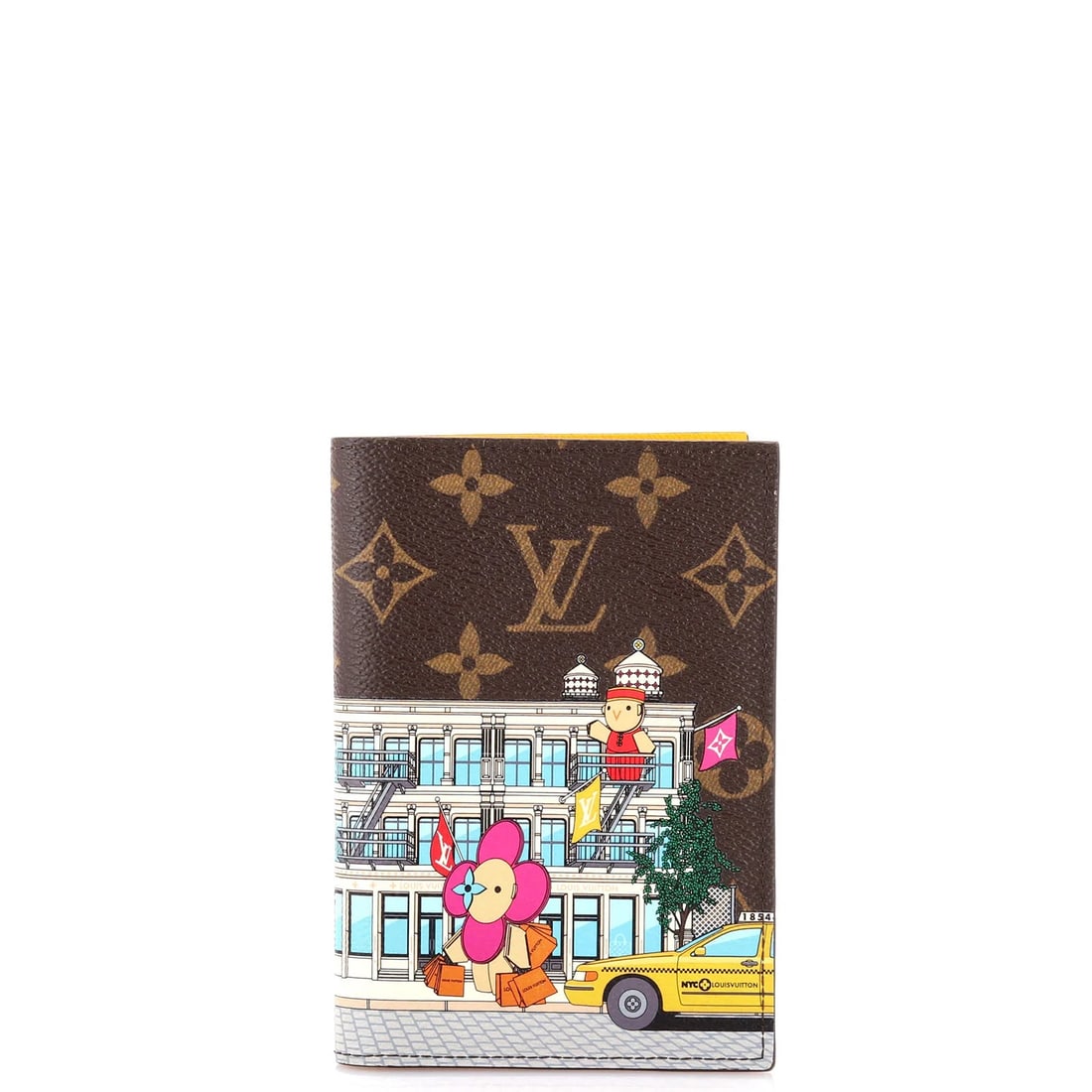 Louis Vuitton Passport Cover Limited Edition Vivienne Xmas Monogram Canvas: Condition: Used,Brand: Louis Vuitton,Type: Small Leather Goods,Color: Brown,Material: Canvas Coated