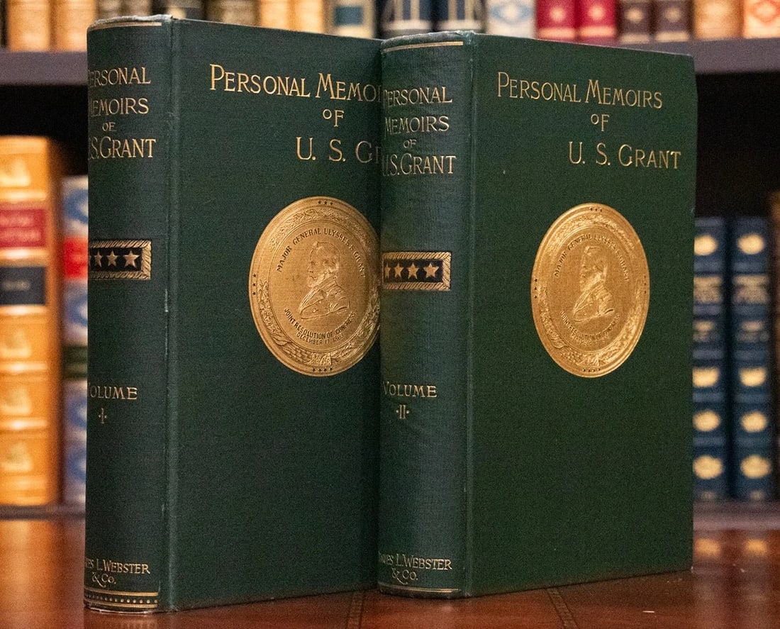 1885 1stED Personal Memoirs of U.S. GRANT Civil War Abraham Lincoln Fine Binding: Binding: Fine Binding,Place of Publication: New York,Language: English,Special Attributes: 1st Edition, Illustrated, Great Condition, Rare, Fine Bindings,Author: U.S. Grant,Region: North America,Publi