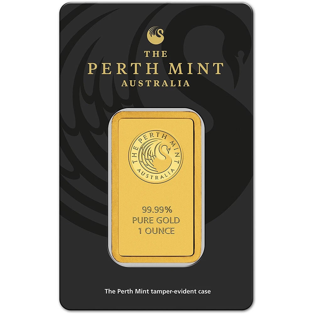 1 oz. Gold Bar - Perth Mint - 99.99 Fine in Assay (1 of 2)